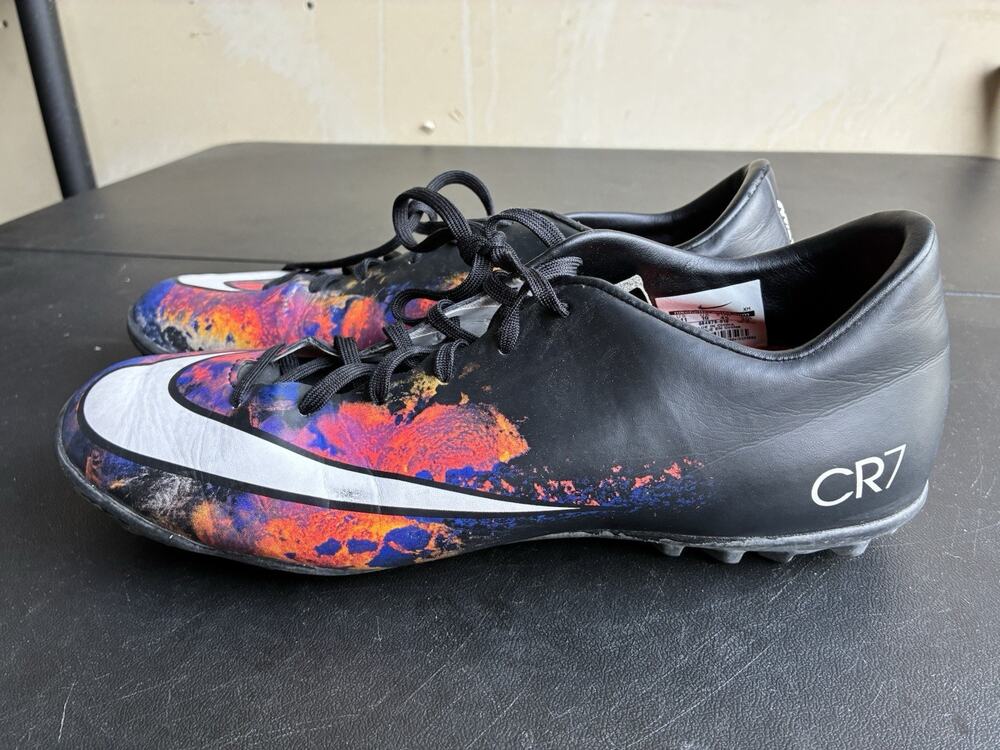 Nike Mercurial Victory V CR7 TF Turf Soccer Futbol Shoes 684878-018 US 11